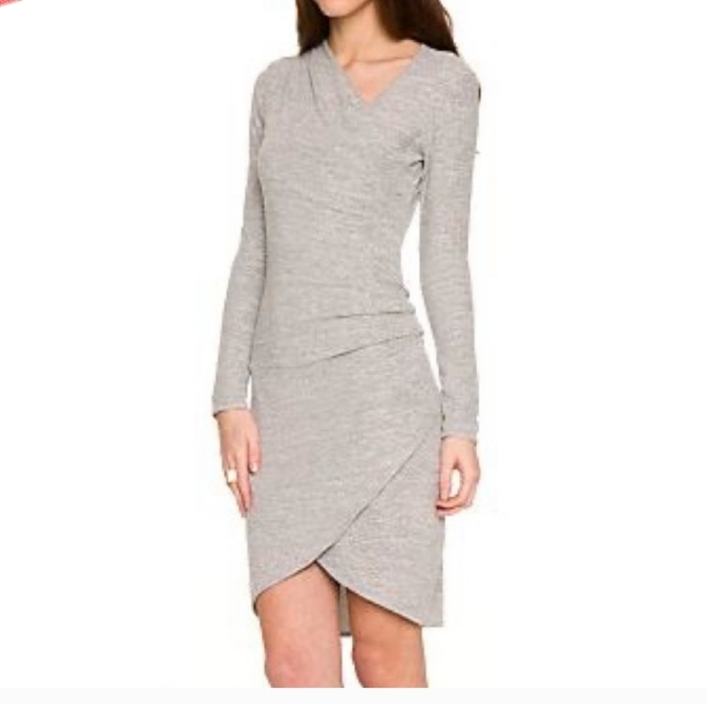 Aritzia Wilfred Free klum faux wrap Knit Dress XS